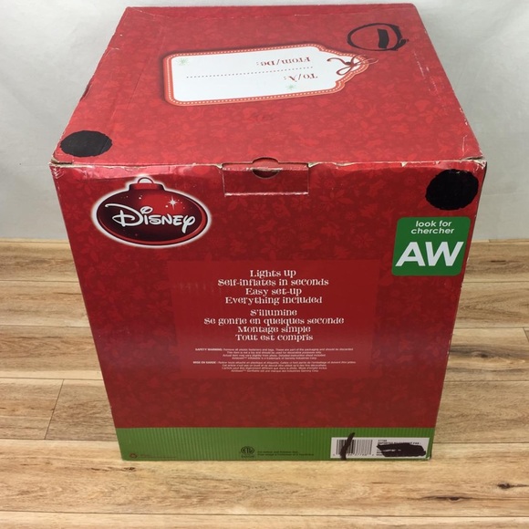 Olaf in Hammock Disney Christmas Inflatable decor - Picture 3 of 8